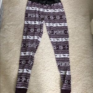 Pink! Sleep pants size M